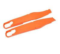 POENVFPO Swingarm Guard ABS Rear Swing Arm Cover Protector 1 Pair Shock Buffer Protection for Off Road Riders Fit for EXC EXC F XCW XCWF TC FC TE FE 2012 to 2022 (Orange Frosted)