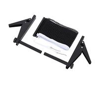 POENVFPO Table Tennis Net Set, Professional Standard Nylon Net with Stainless Steel Frame, and Fold, for Indoor Outdoor Training Match