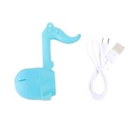 POENVFPO Tadpole Shaped Electronic Music Instrument, Rechargeable Portable Synthesizer Theremin Instrument for Kids with Adjustable Volume (Blue)