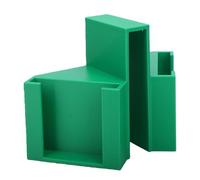 POENVFPO Tennis Camera Mount, ABS Secure On Phone Holder for Net Fence with Sturdy Structure, for Match Recording Training Analysis Live Streaming Up to 7.2 Inch Phones (Green)