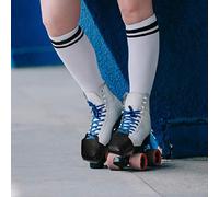 POENVFPO Toe Guards Protectors, PU Leather Roller Skate Protectors with 4 Holes for Adjustable Fit, Durable Design to Extend Skate Life and Suitable for Most Roller (black)