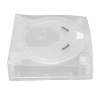 POENVFPO Translucent Plastic Housing Shell for Dreamcast DC, Protective Cover with Retro Design, Ideal, Transparent Fans