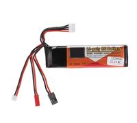POENVFPO Transmitter LiPo Battery, 11.1V 2200mAh 3 Cell Rechargeable Battery, with Futaba JR JST Plug, for Futaba JR Devo7 Devo10 WFLY Transmitter