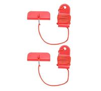 POENVFPO Treadmill Safety Key, 2-Pack Universal Magnetic Stop Switch with Clip & Lanyard for Emergency Stop on Most Treadmills