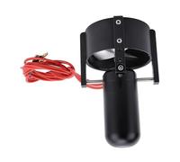 POENVFPO Underwater Thruster, Aluminum Alloy 12.5KG Peak Thrust 7V Start, with 1m Cable, for 12S 80A ESC Marine Applications (CW)