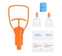 POENVFPO V Enom Extraction Pump Kit, Emergency Bite Suction Tool with Tourniquet & Alcohol Pads, Portable First Aid for Outdoor Safety