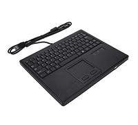POENVFPO Versatile Wire Keyboard with Tactile Panel Keys and Scissors, Long Cables That Are Suitable for Different Operating Systems