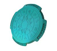 POENVFPO Waist Twisting Disc, Quiet Design Larger Size ABS Plastic Body Shaping Slimming Board for CORE Workout, with Multipurpose Use At Home Office (Green)