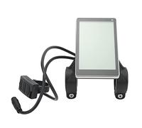POENVFPO Water Proof LCD Display, Rainproof Electric Scooter Screen, Universal Handlebar Control Panel for E-Scooter Commuters, Urban Riders, Wet Weather Cycling