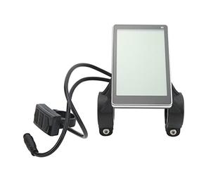 POENVFPO Water Proof LCD Display, Rainproof Electric Scooter Screen, Universal Handlebar Control Panel for E-Scooter Commuters, Urban Riders, Wet Weather Cycling