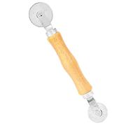 POENVFPO Window Screen Roller Durable Tool with Double-Headed Wheels for Easy Installation of Window Screens and Doors - Aluminum Alloy, 22x4cm, 1 Piece