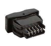 POENVFPO Window Switch, ABS Single Power Window Switch 6001546816, Plug and Play Driver Side Door Control, High Sensitivity Replacement for Dacia Logan 2004 to 2014