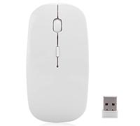 POENVFPO Wireless Mouse, Ergonomic Design with 1600DPI Adjustable Sensitivity Computer Mouse Built-in Chip for Office Work Home Use Professionals Students and Long Hours Comfort