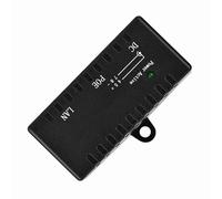 Poer of Adapter Splitter Permanent Network Adapter for the LAN Network, Easy to Use for AP, ABS Material (Black)