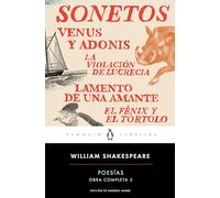 Poesías (Obra completa Shakespeare 5) (Penguin Clásicos)