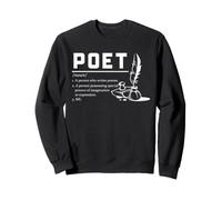 Poet Definition Poetry Writer Creative Writing Quote Sweatshirt