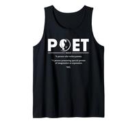 Poet Definition Poetry Writer Creative Writing Quote Tank Top