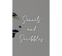 Poet, Gift For Poetry Writer | Sonnets and Scribbles / Writing Poems For Men And Women | Poetry Writing Diary, Lined