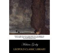 Poet Lore Plays, Volume XVI, Number III, Autumn 1905. Summer-folk (Datchniki). Scenes from life