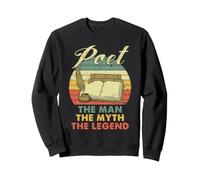 Poet Man Myth Legend Poetry Writer Literature Lover Sweatshirt