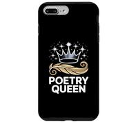 Poet Queen Crown Feather Literary Writers Case for iPhone 7 Plus/8 Plus
