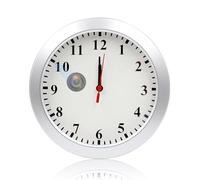 Poetele-R Hidden Camera Wall Clock Mini Spy Cameras Motion Detection Loop Recording Nanny Cam Video-only Camera for House Office Pet Security No Audio No Wi-Fi