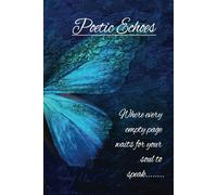Poetic Echoes: A Blank lined book to write your own poetry | 100 pages