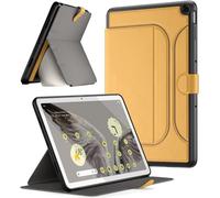 Poetic Explorer Magnetic Folio Stand Case Designed for Google Pixel Tablet (2023), Magnetic Fidget Mount Case for Google Pixel Tablet, Khaki Yellow