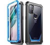 Poetic Guardian Series Case Designed for OnePlus Nord N10 5G, Full-Body Hybrid Shockproof Bumper Cover with Built-in-Screen Protector, Black