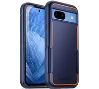 Poetic Neon Case Compatible with Pixel 8A 5G 6.1", Dual Layer Rugged Slim Shockproof Protective Cover, Navy Blue