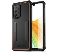 Poetic Neon Series Case Compatible with Galaxy A33 5G, Dual Layer Heavy Duty Tough Rugged Lightweight Slim Shockproof Protective Cover Case, Black