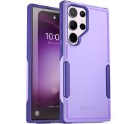 Poetic Neon Series Case Compatible with Galaxy S23 Ultra 5G 6.8 inch, Dual Layer Heavy Duty Tough Rugged Lightweight Slim Shockproof Protective Cover Case, Purple