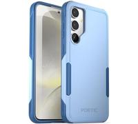 Poetic Neon Series Case Compatible with Galaxy S24 5G 6.2 inch, Dual Layer Heavy Duty Tough Rugged Lightweight Slim Shockproof Protective Cover Case, Sky Blue