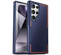 Poetic Neon Series Case Compatible with Galaxy S24 Ultra 5G 6.8 inch, Dual Layer Heavy Duty Tough Rugged Lightweight Slim Shockproof Protective Cover Case, Navy Blue