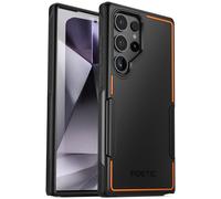Poetic Neon Series Case Compatible with Galaxy S24 Ultra 5G 6.8 inch, Dual Layer Heavy Duty Tough Rugged Lightweight Slim Shockproof Protective Cover Case, Black