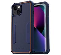 POETIC Neon Series Case Compatible with iPhone 13 6.1 inch (2021 Release), Dual Layer Heavy Duty Tough Rugged Lightweight Slim Shockproof Protective Case, Navy Blue