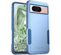 Poetic Neon Series Case Compatible with Pixel 8 5G 6.2 inch, Dual Layer Heavy Duty Tough Rugged Light Weight Slim Shockproof Protective Cover Case, Sky Blue