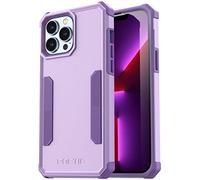 Poetic Neon Series Designed for iPhone 13 Pro Case, Dual Layer Rugged Lightweight Shockproof Protective Cover 2021 for iPhone 13 Pro 6.1 inch Purple