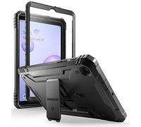 Poetic Revolution Series Designed for Samsung Galaxy Tab A 8.4 2020 Kickstand Rugged Case,Model SM-T307, Full-Body Heavy Duty Case, Built-in-Screen Protector, Black