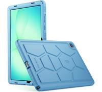 Poetic TurtleSkin Case Designed for Samsung Galaxy Tab A11 Plus + 11 Inch 2025, Heavy Duty Shockproof Rugged Kids Friendly Drop Protection Silicone Cover Case, Light Blue