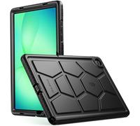 Poetic TurtleSkin Case Designed for Samsung Galaxy Tab A11 Plus + 11 Inch 2025, Heavy Duty Shockproof Rugged Kids Friendly Drop Protection Silicone Cover Case, Black