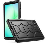 Poetic TurtleSkin Case for Samsung Galaxy Tab A11 (8.7 Inch 2025), Heavy Duty Shockproof Rugged Kids Friendly Drop Protection Silicone Cover Case, Black