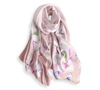 PoeticEHome 100% Mulberry Silk Long Scarf - Women's Oblong Shawl Wrap for Head, Neck, and Hair, Elegant Gift Ready