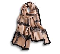 PoeticEHome 100% Mulberry Silk Long Scarf - Women's Oversized Oblong Shawl Wrap for Head, Neck, and Hair, Elegant Gift Packaging