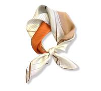 PoeticEHome 100% Pure Mulberry Silk Neck Scarf 27"x27" Women Square Neckerchief Headscarf Gift Packed
