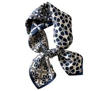 PoeticEHome 100% Pure Mulberry Silk Neck Scarf 27"x27" Women Square Neckerchief Headscarf Gift Packed