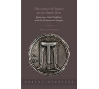 Nicholson - Poetics of Victory in the Greek West Epinician Oral Trad - J555z