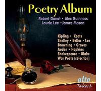 POETRY ALBUM - ROBERT DONAT ALEC GUINNESS JAMES MASON LAURIE LEE NEW CD