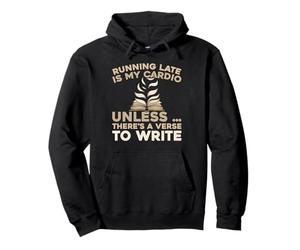 Poetry Creative Writing Verses - Literature Poetry Pullover Hoodie