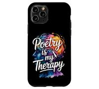 Poetry Is My Therapy Artistic Quote Case for iPhone 11 Pro